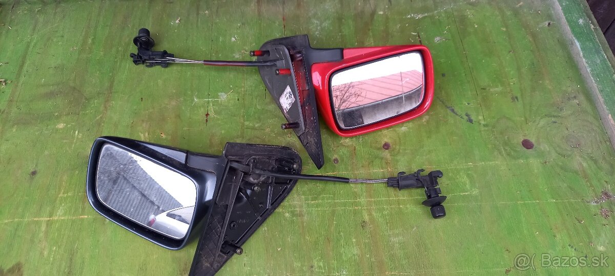 VW Polo III 6N1 sťahovačky,  zrkadlá, rezerva, zámky, kľučky
