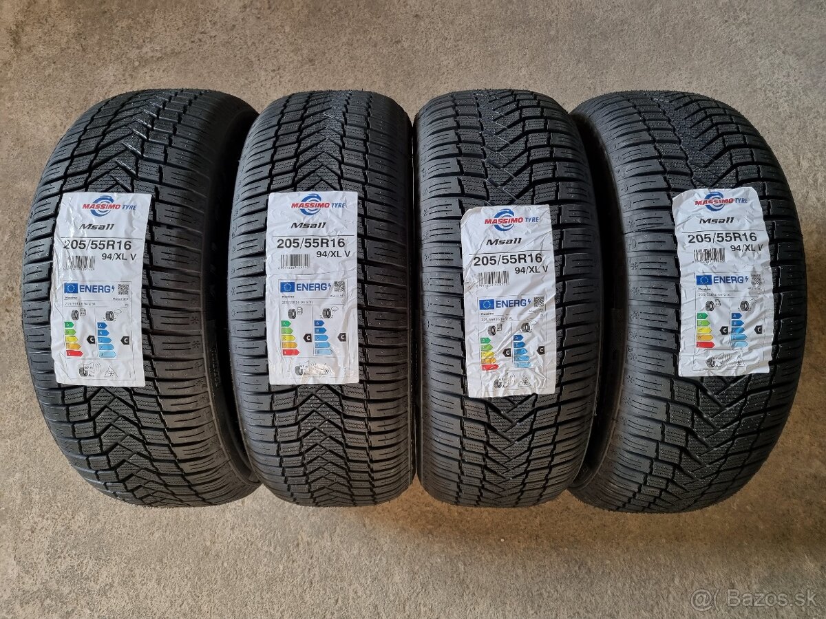 Celoročné 205/55R16 94V XL