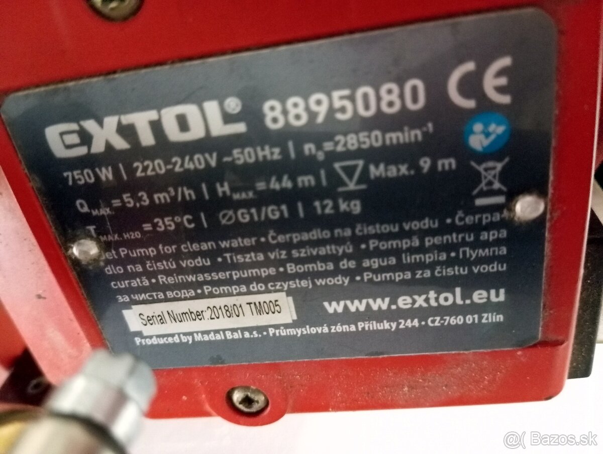 Čerpadlo na vodu