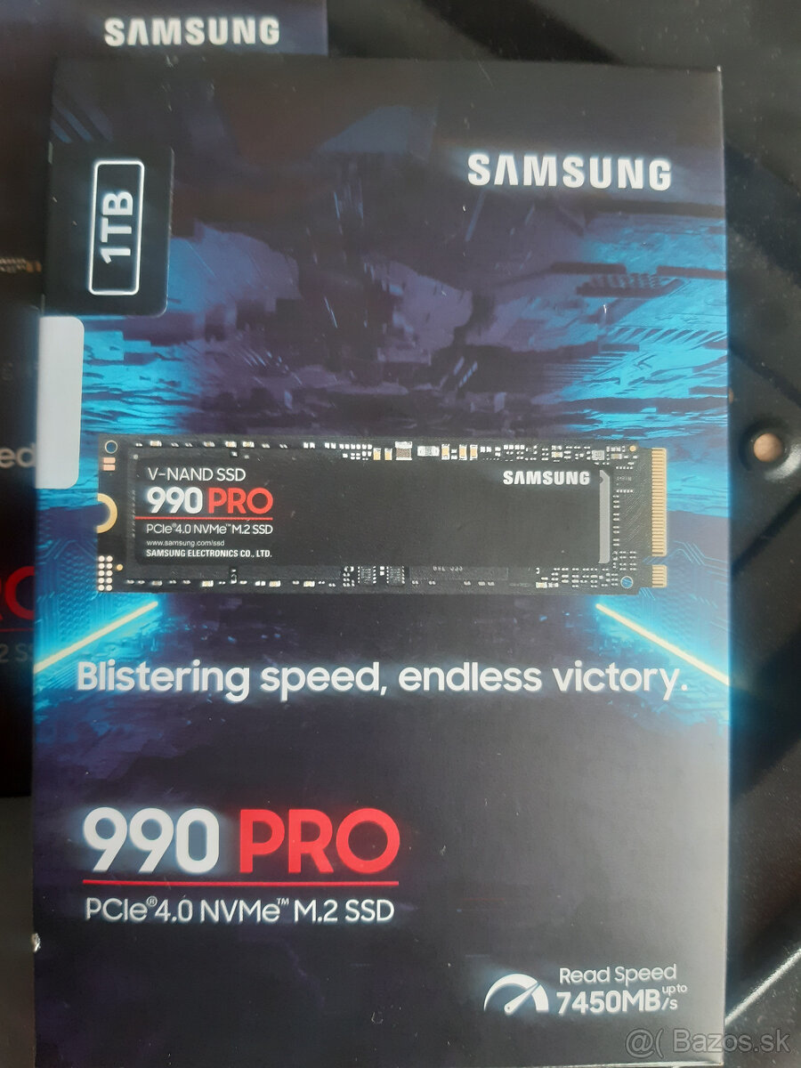 1TB SSD SAMSUNG 990 PRO M.2 PCI-e 4.0 NVMe - nový