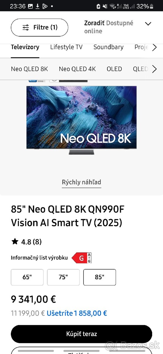 Kúpte to čo potrebujete v samsung so zľavou 7-25%