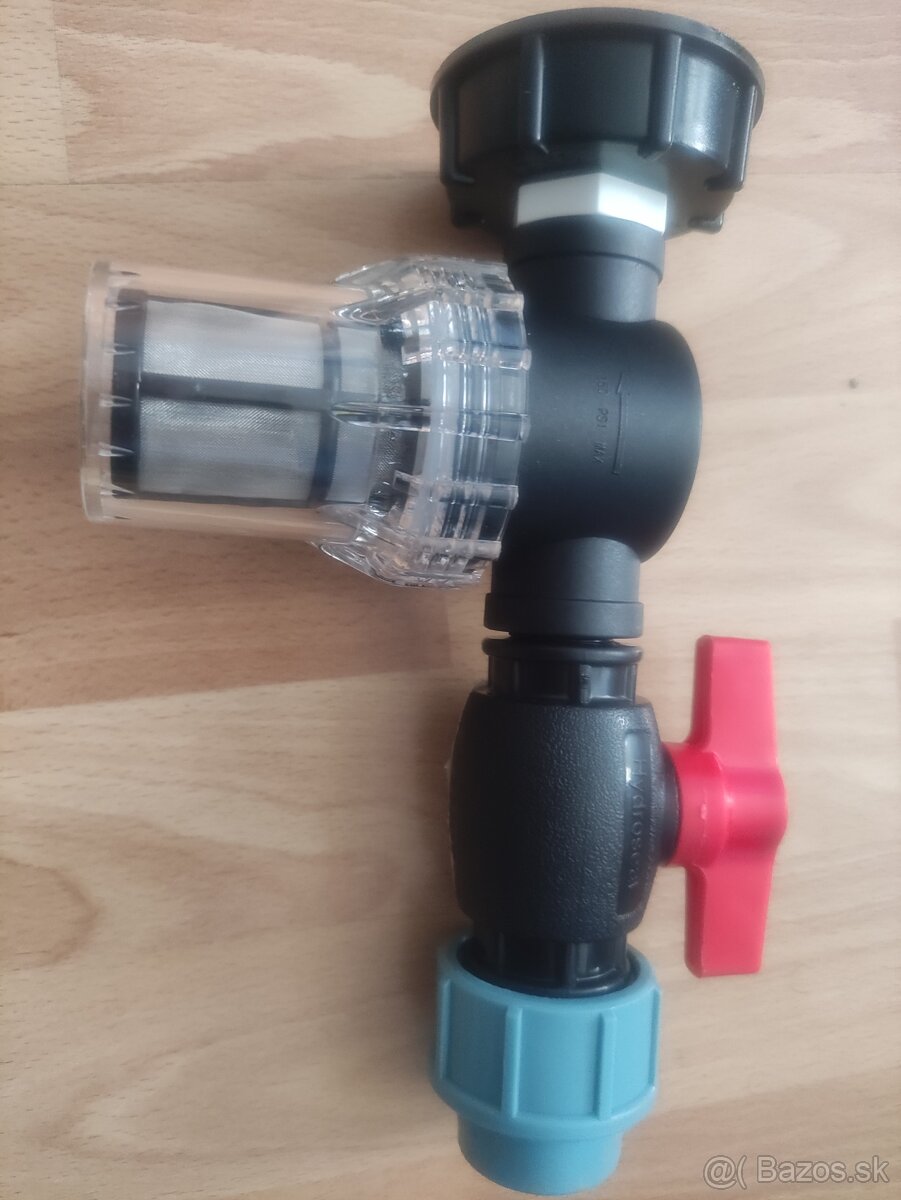 Ventil na IBC kontajner s filtrom