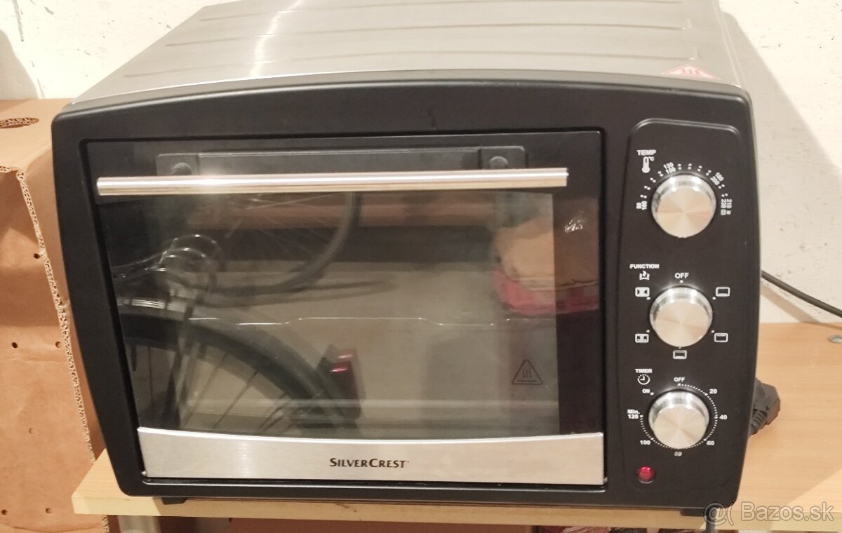 Predám mini rúru Silvercrest SGBR 1500 D4