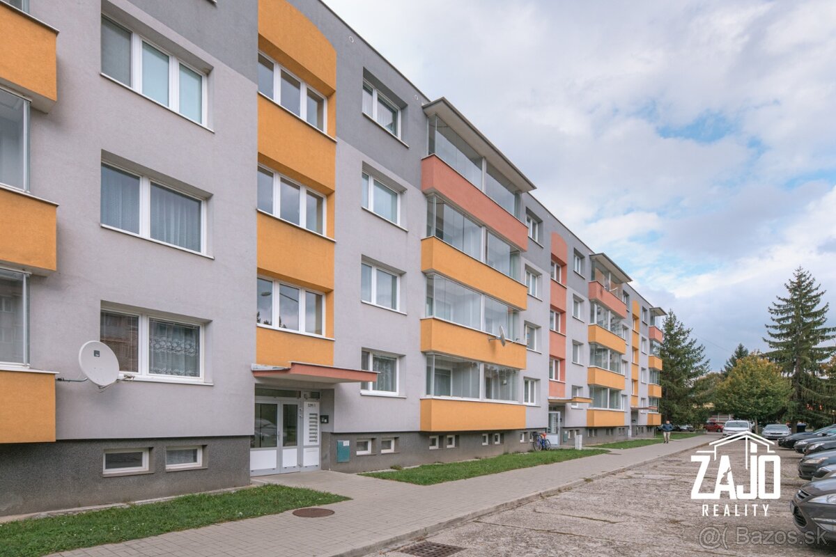 NA PREDAJ I 3-izb. tehlový byt, 2 balkóny, K výstavisku