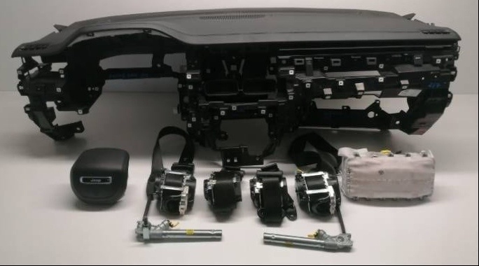 Airbagová sada Jeep Compas s originální deskou