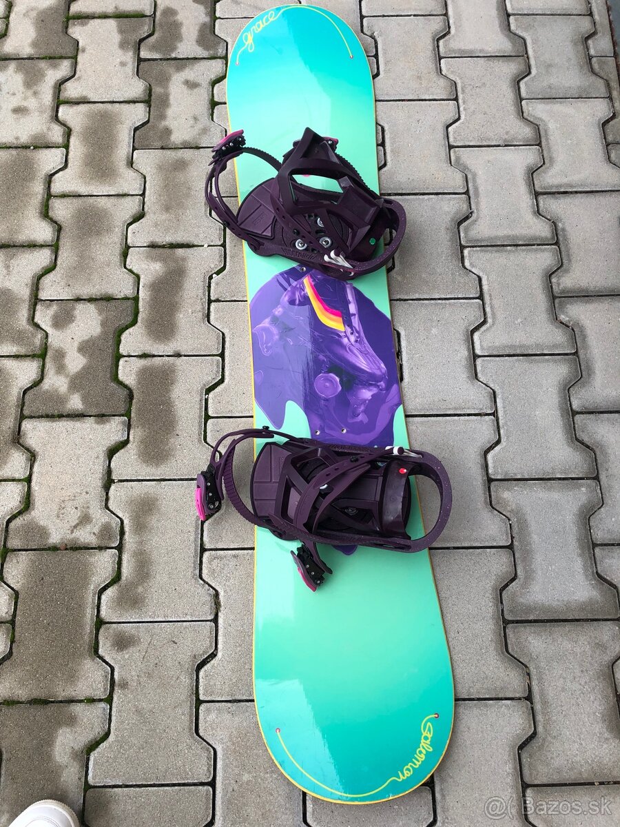 Snowboard Salomon+ boty Burton