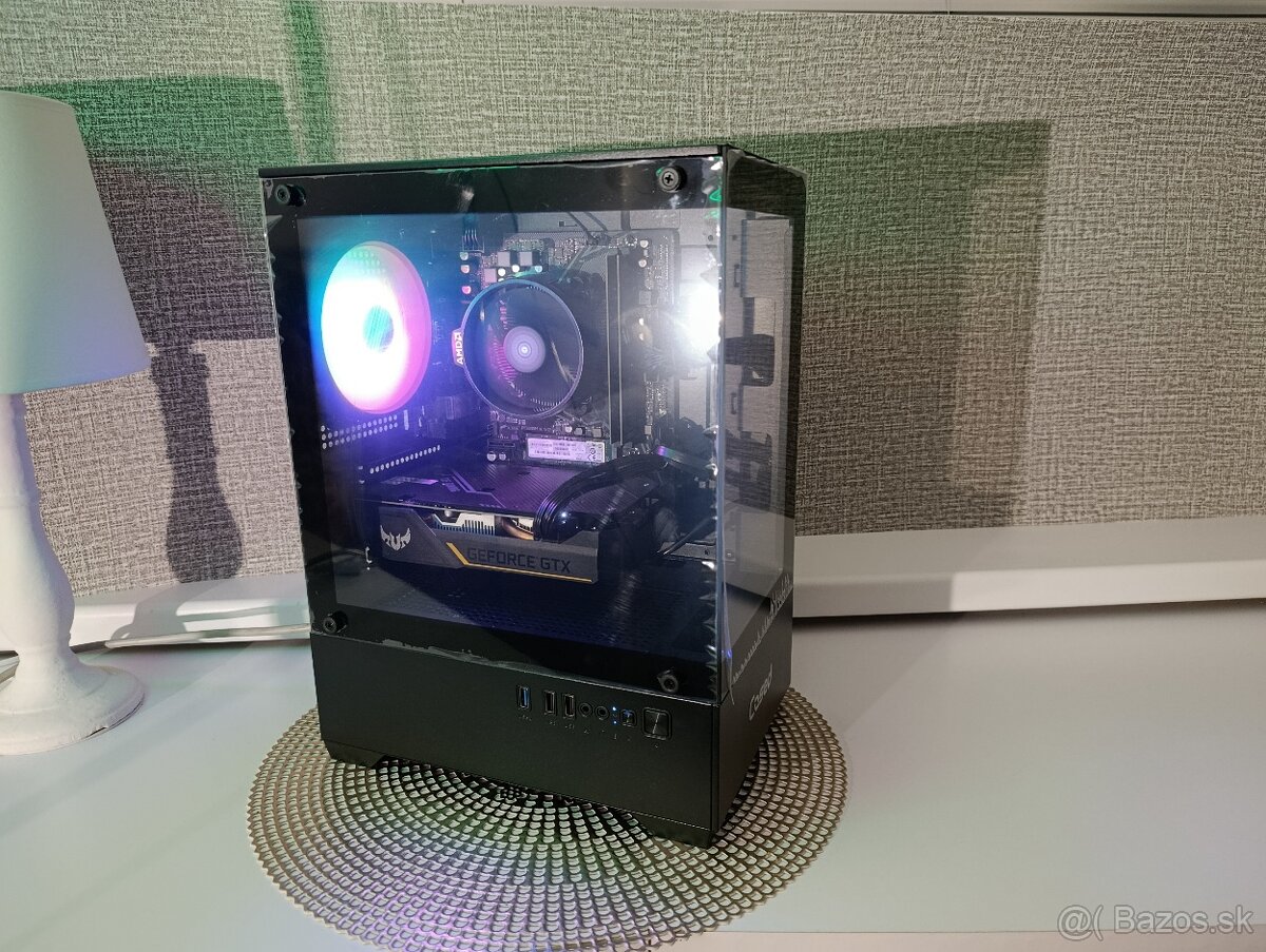 Herný PC Ryzen 5 PRO + GTX 1660 SUPER