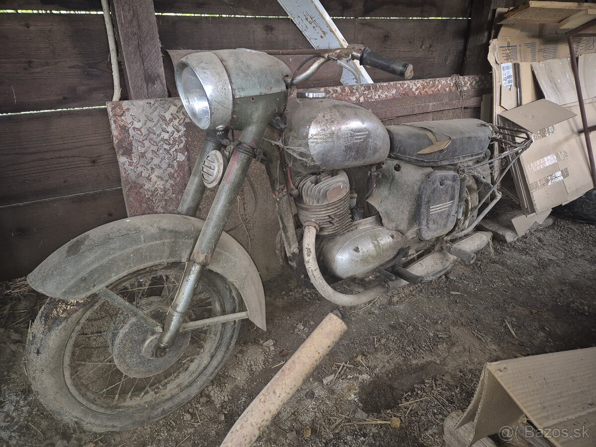 Predám Jawu 250 + ND, bez TP