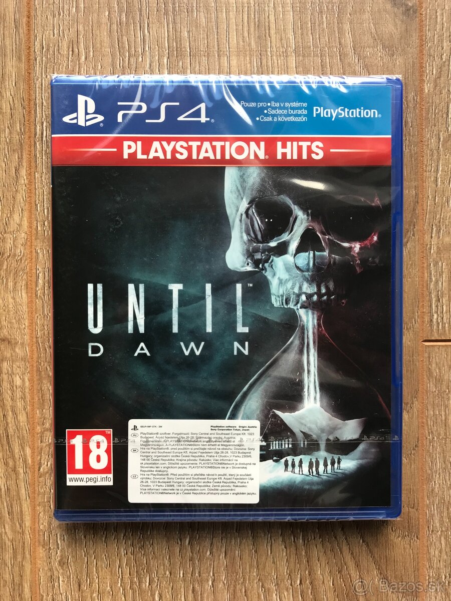 ZABALENA PS4 Until Dawn