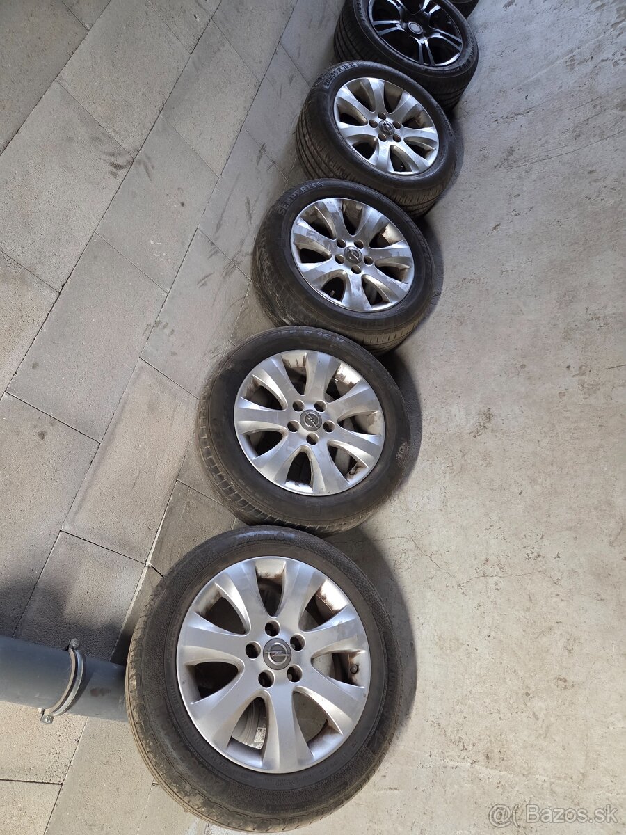 Meriva B, astra J, elektróny, kolesá