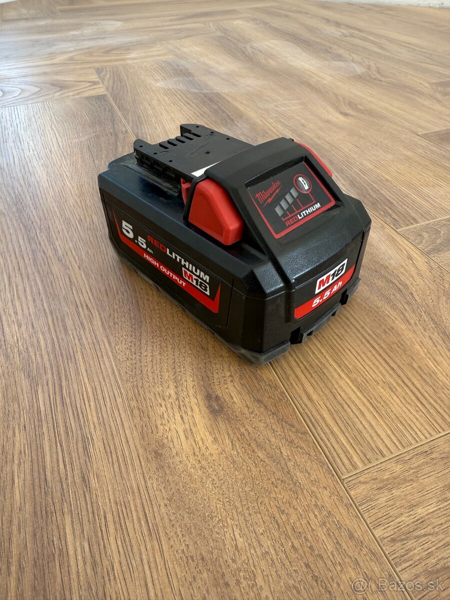 Milwaukee high output m18 5.5ah