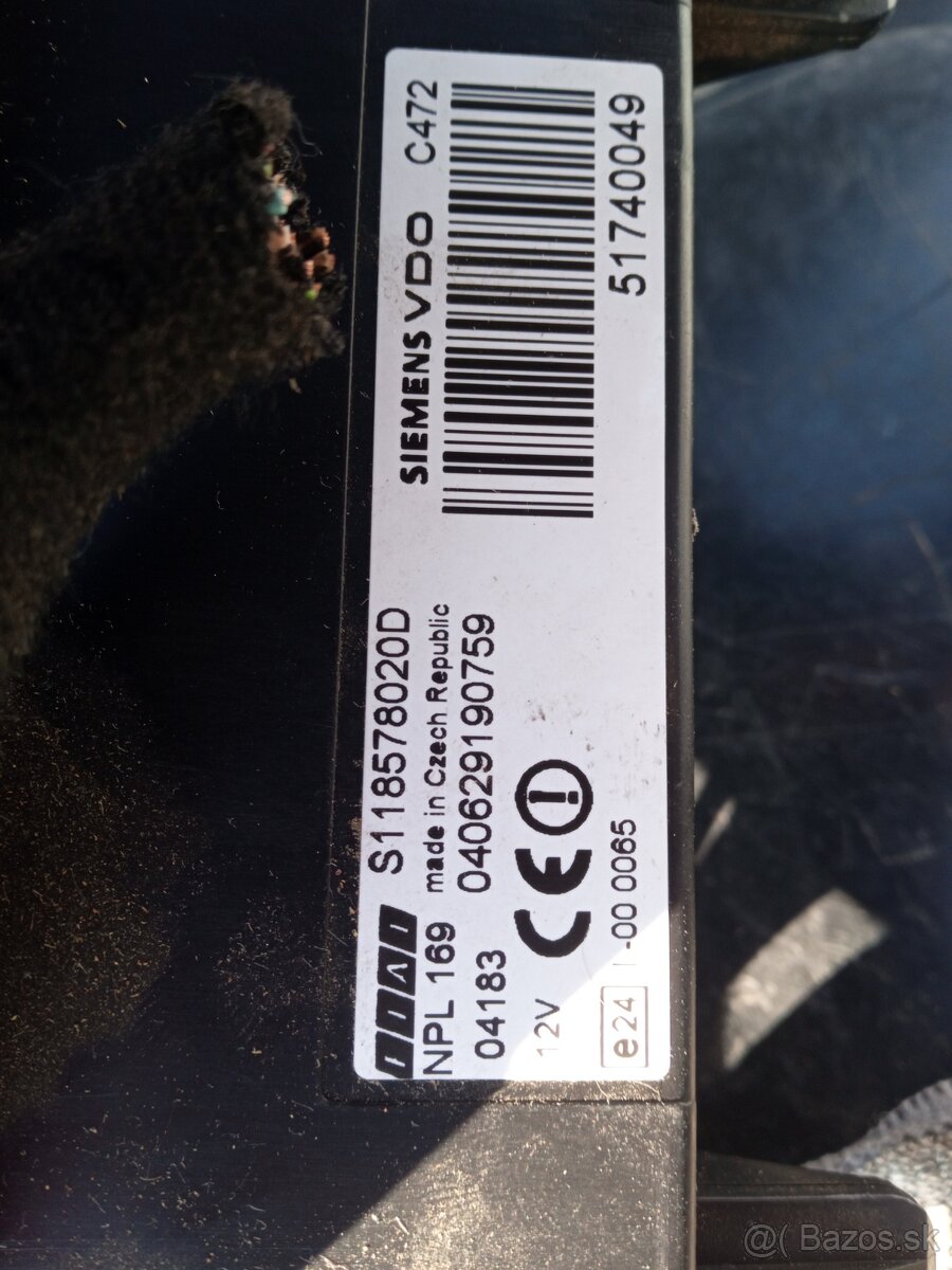 BCM Fiat panda