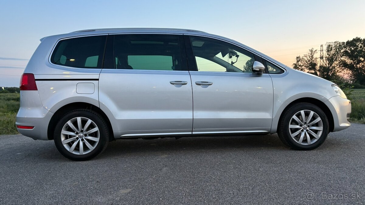 Sharan 2.0 TDI, 4Motion, 2013,7miest, Webasto
