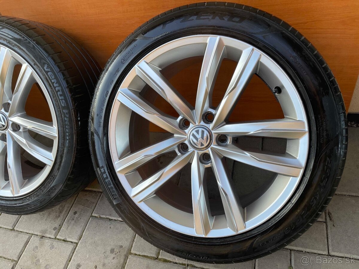 DARTFOR silver GRAU VW Passat 8B 5x112 8j x18 ET 44 VW 2