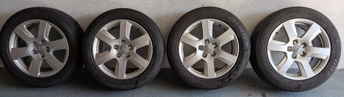 Alu Disky+pneu 5x112 R17