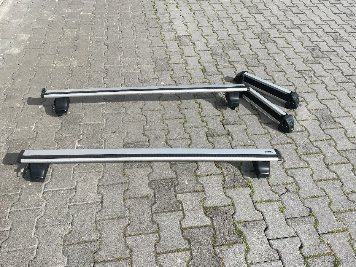 Predám nosné tyče Thule WingBar Evo