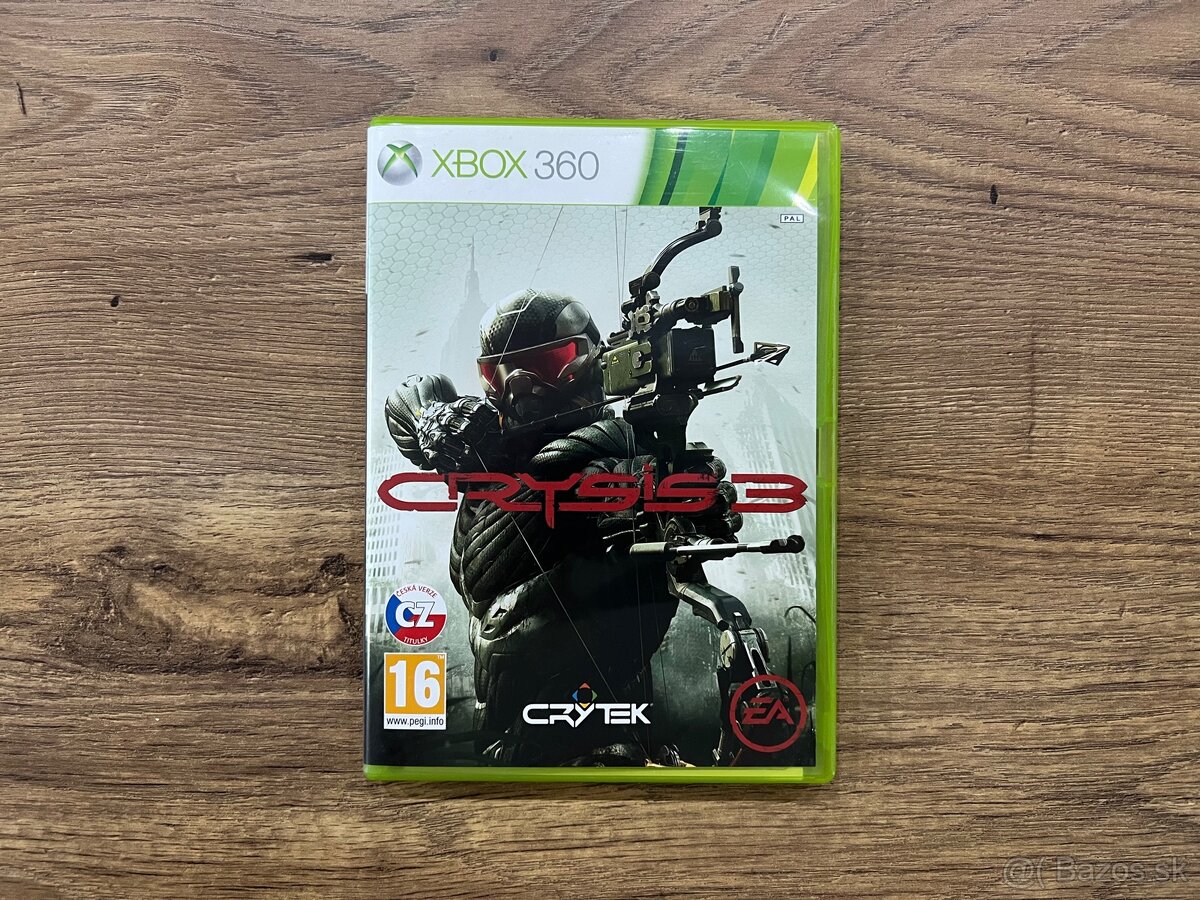 Hra Crysis 3 CZ na Xbox 360