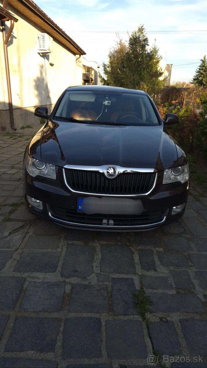Škoda Superb 2, 2.0 TDI CR 125 kW, DSG, r.v. 2008