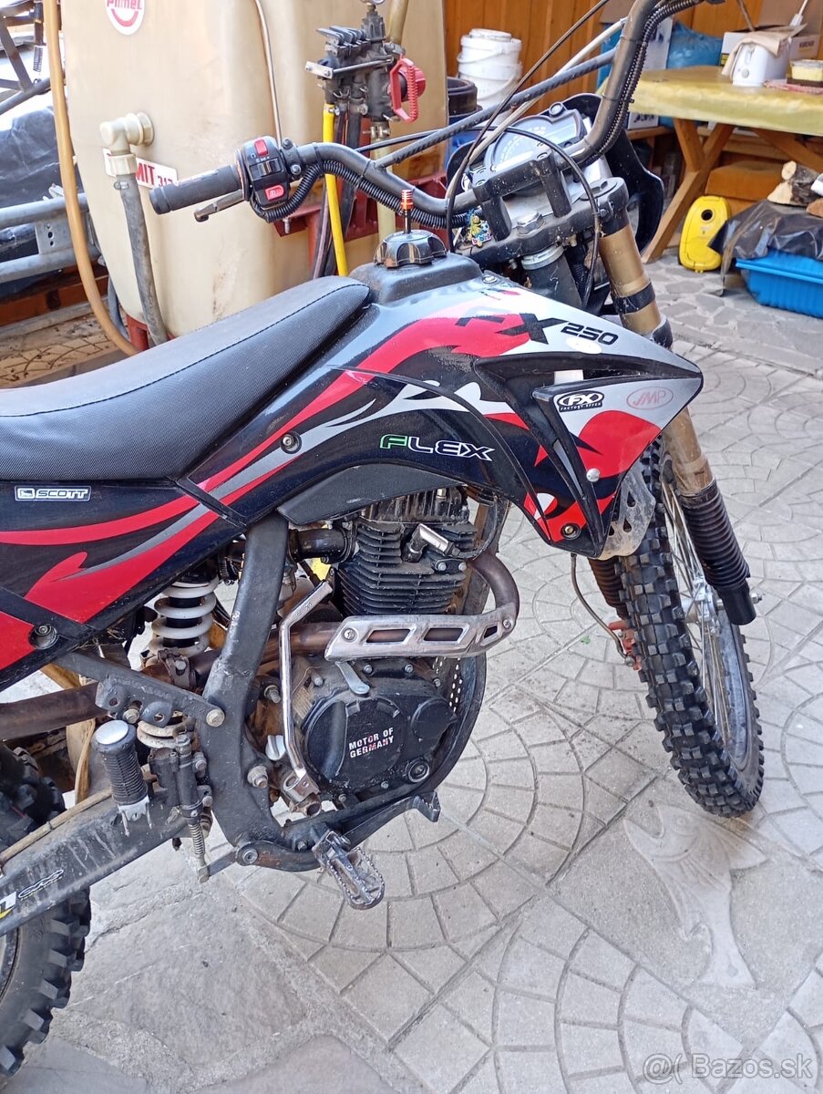 Predám flex 250 motorku