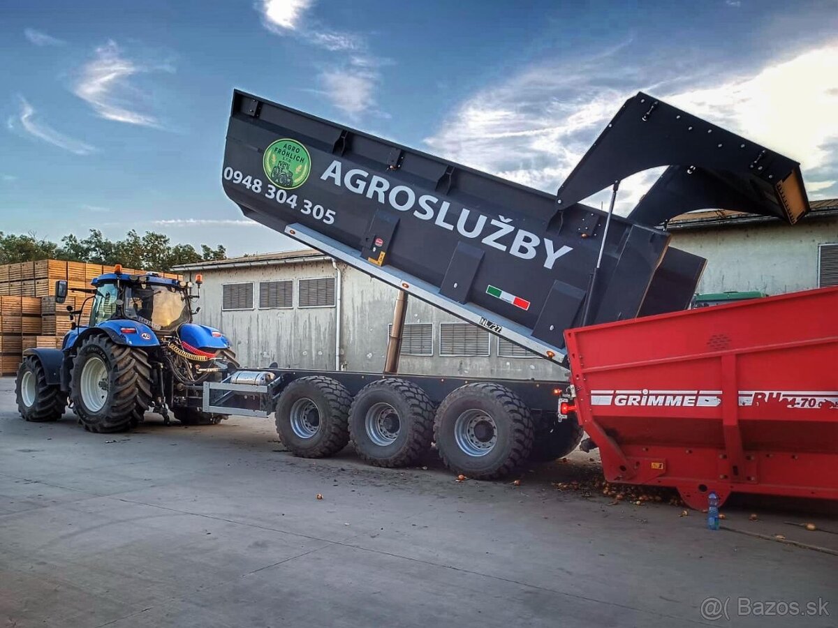 AGROSLUŽBY odvoz poľno komodít celá SK