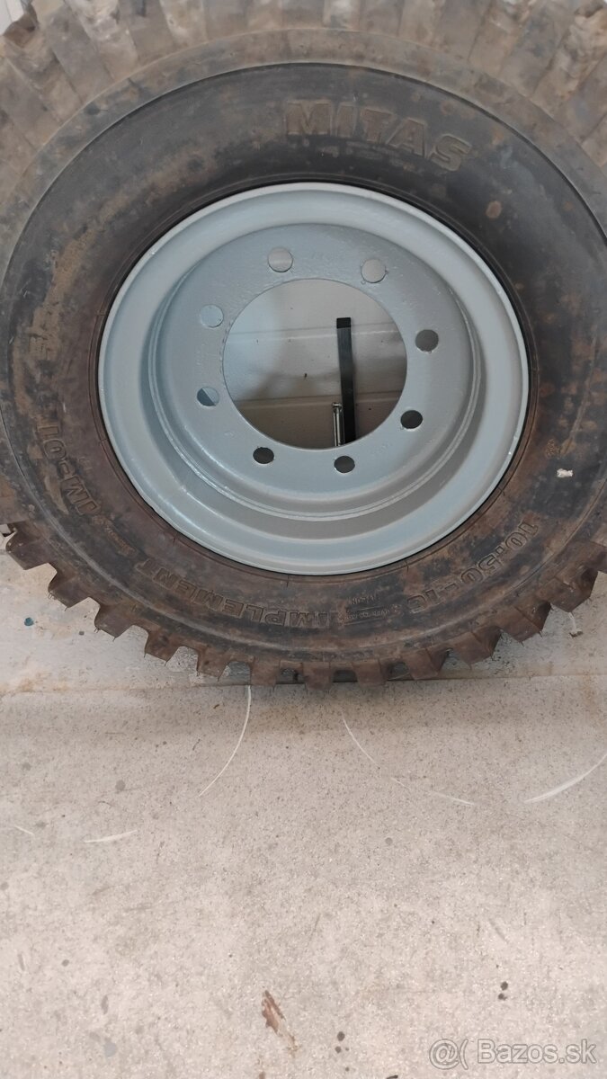 Koleso 7t vlecka 10,50-16