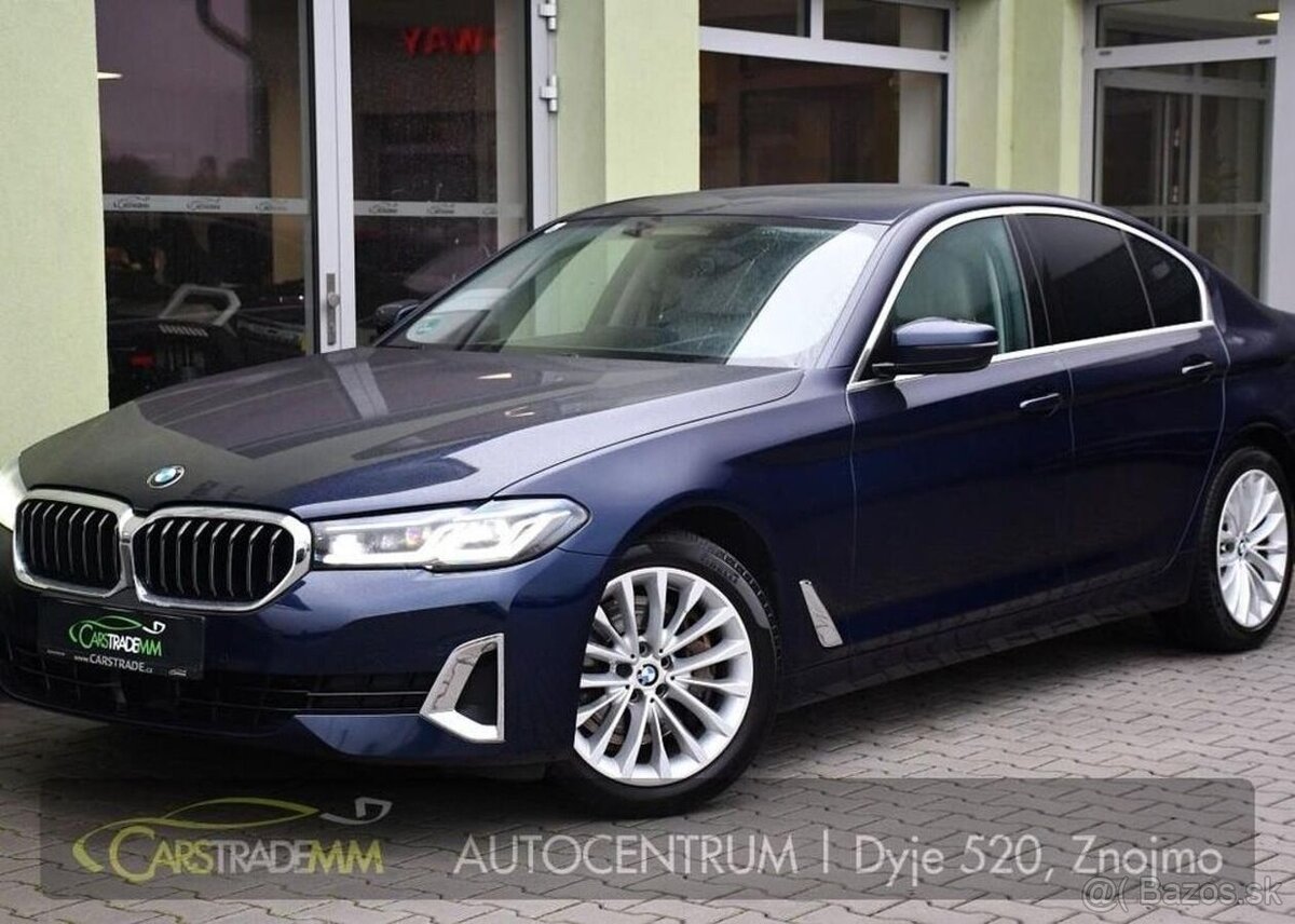 BMW Řada 5 540i xD LUXURY HUD LASER TAŽNÉ 245 kw