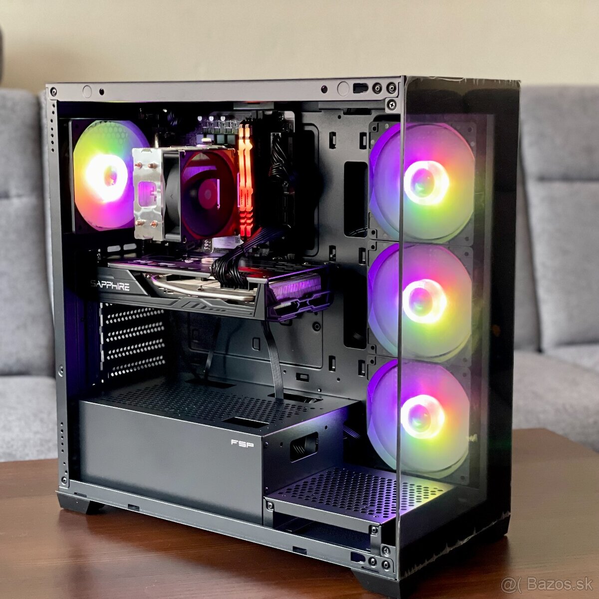 Herný PC - 11400F,RX 5700 XT 8GB,16GB RAM, 512GB NVMe