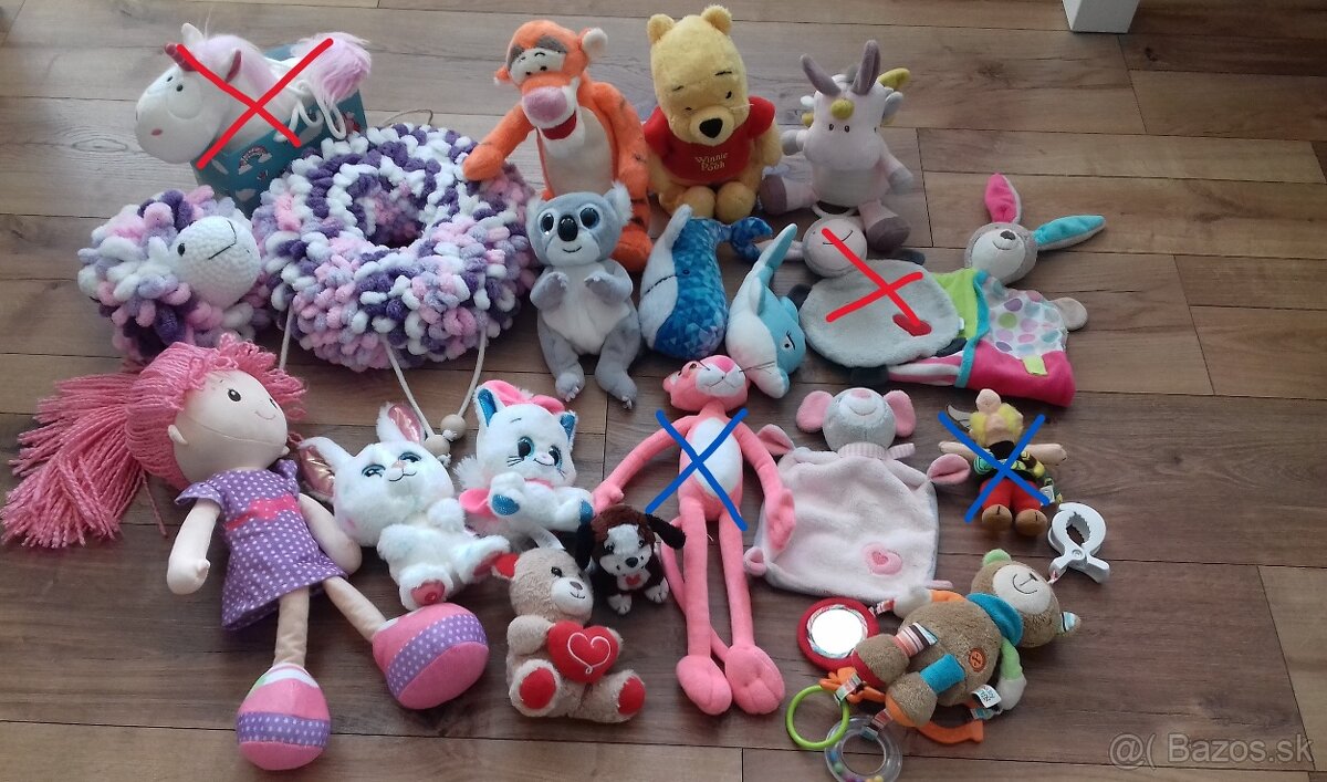 Disney Simba Winnie Pooh & plys.hracky NOVÉ