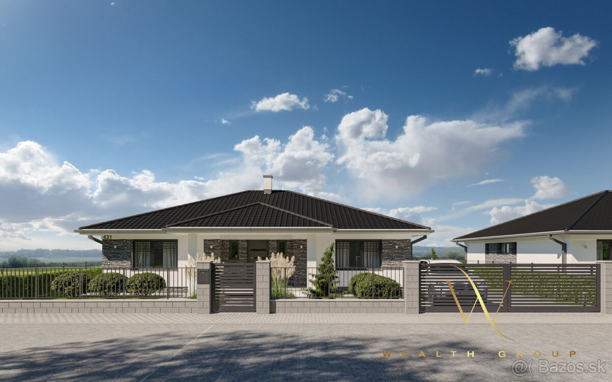 Kvetoslavov, okr. DS – na predaj POSLEDNÁ NOVOSTAVBA samosta