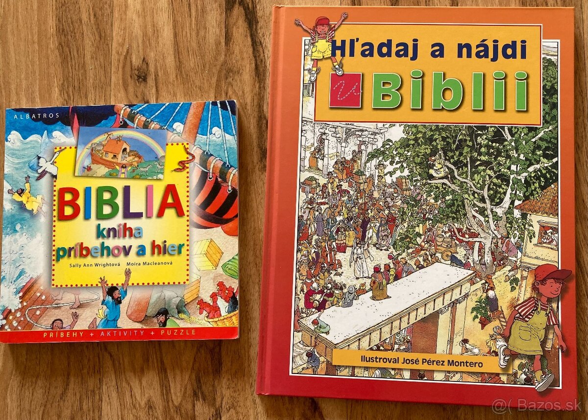 Tvorivé knihy pre deti s Bibliou