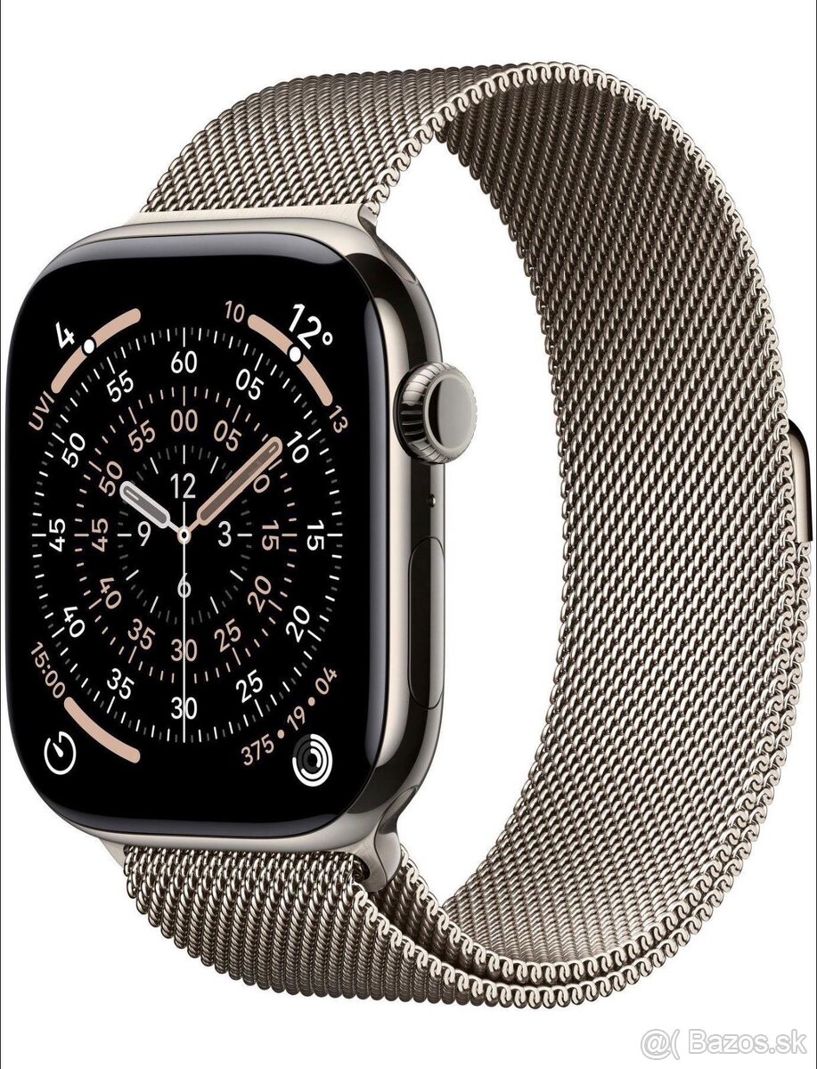 Apple Watch series 11 46mm, Natur Milanese