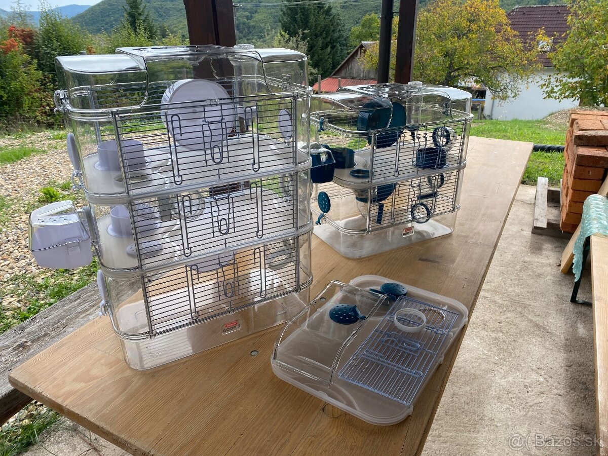 Predám klietky pre škrečky – Zolux Rody 3