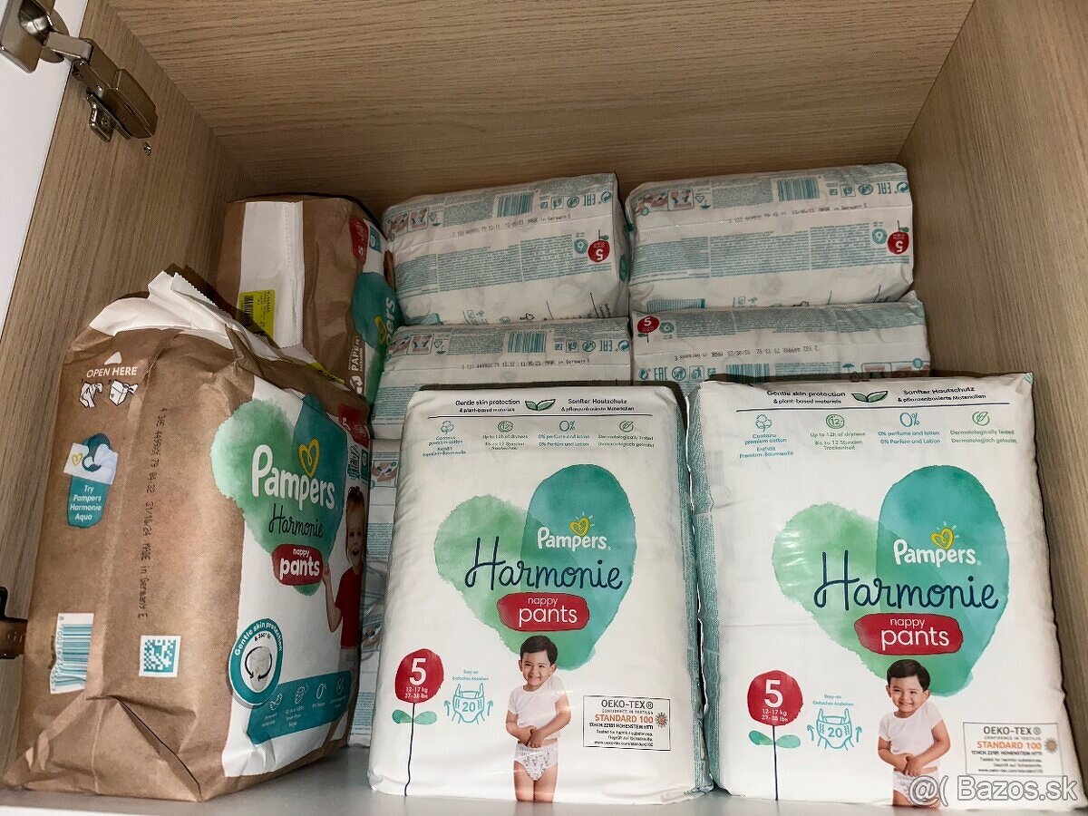 Pampers harmónie 5