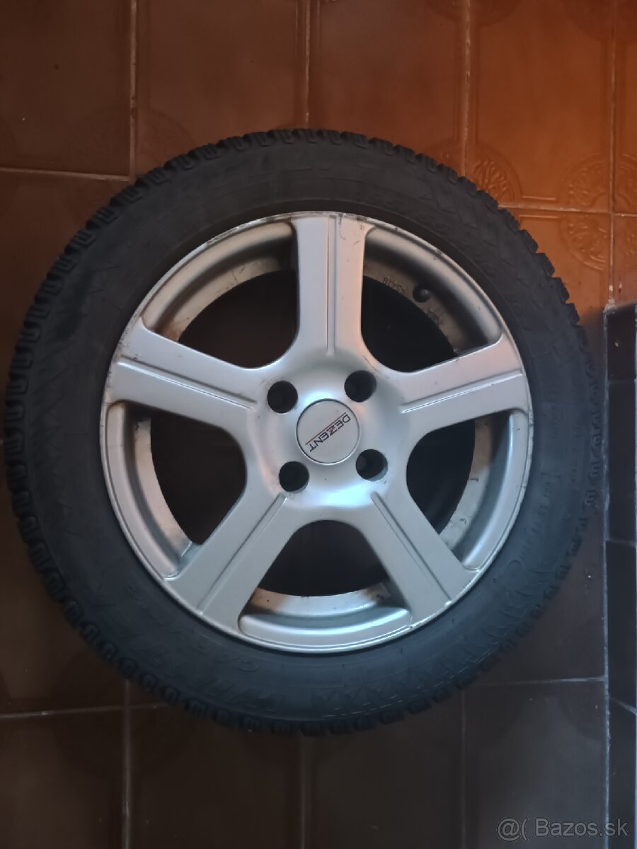 Elektróny- Dezent s pneu 195/55 r15 zimné Pirelli
