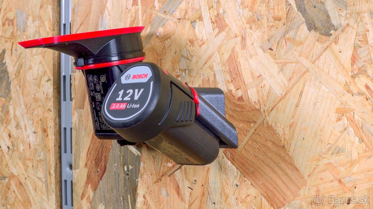 Držiaky batérií BOSCH 12V na stenu