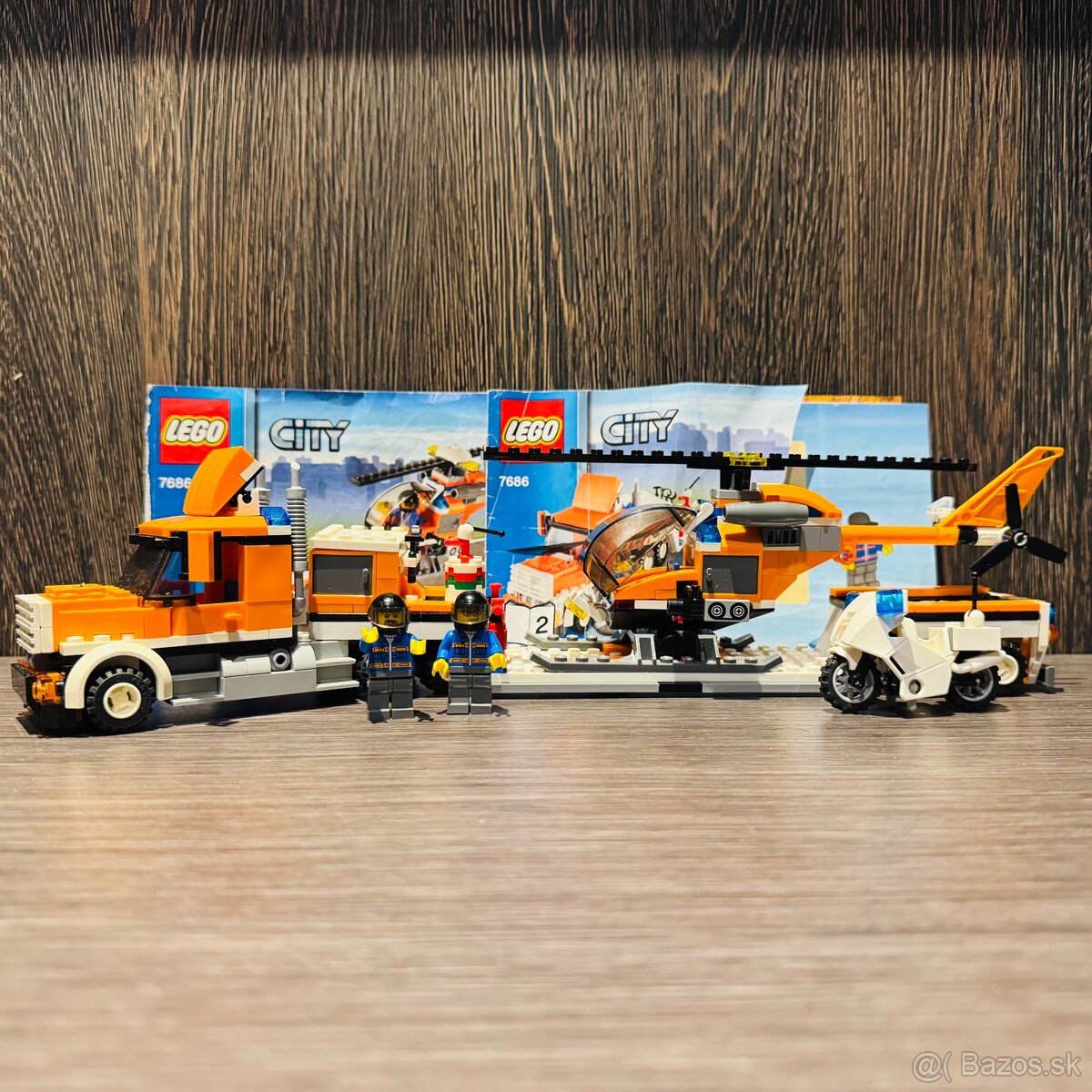 LEGO City 7686 – Preprava helikoptéry