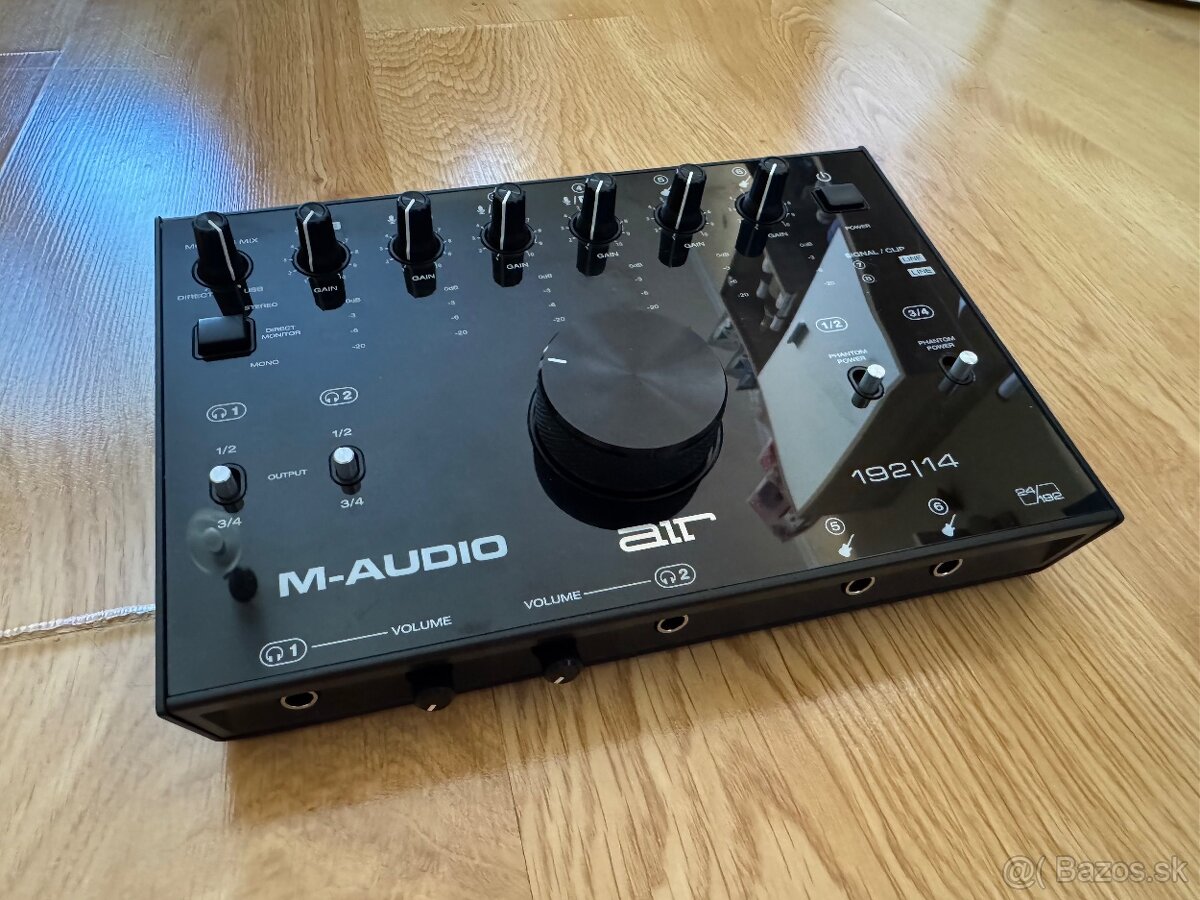 Zvuková karta M-Audio AIR 192|14 - USB AUDIO INTERFACE