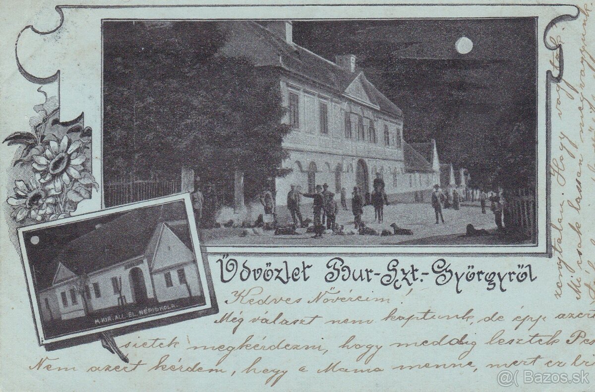 Predám pohľadnice Borský Sv. Jur 1902