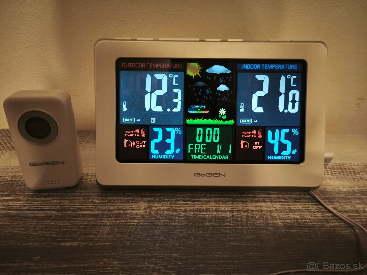 Predám zánovnú farebnú meteostanicu GOGEN