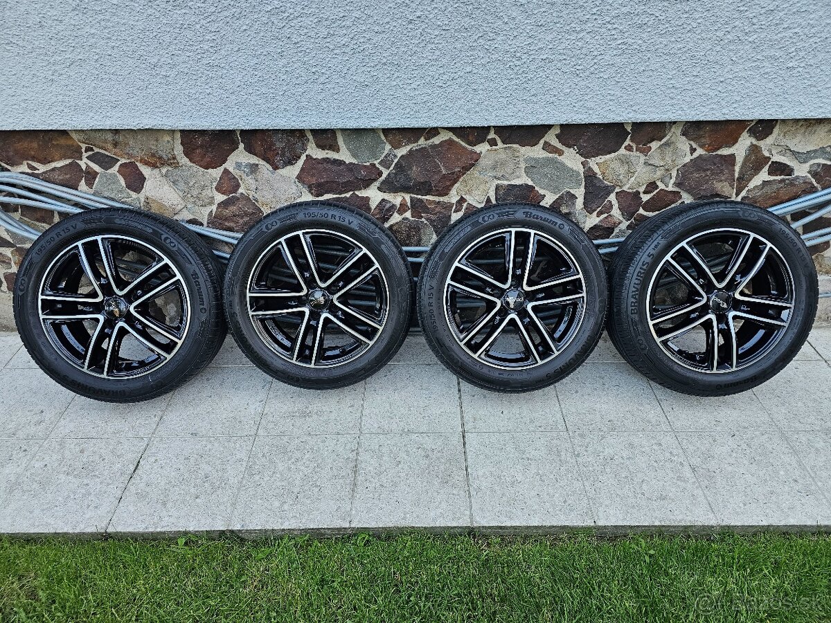 Letne 195/50 R15 5x100 Skoda VW Seat