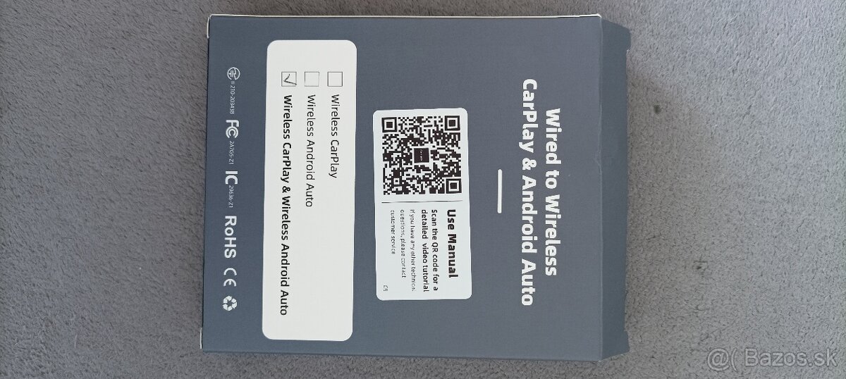 Predám bezdrôtový CarPlay adaptér