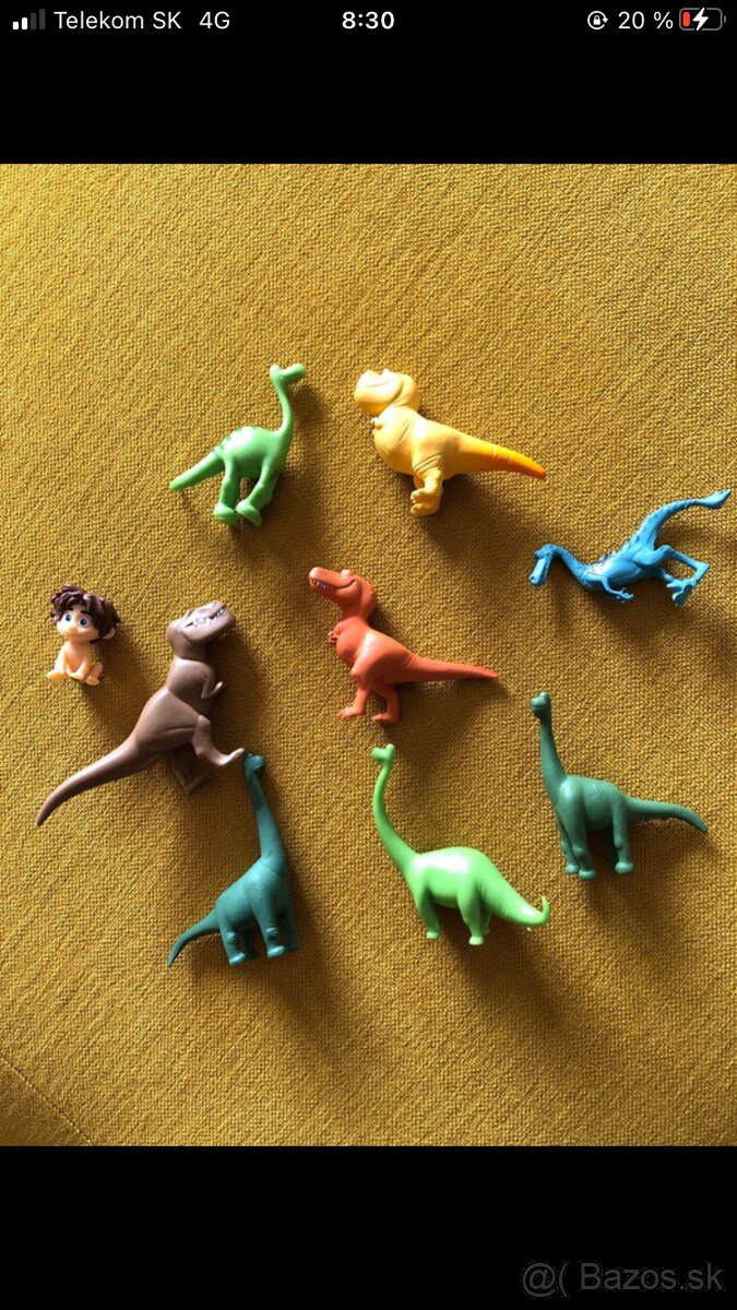Postavičky na tortu DINO
