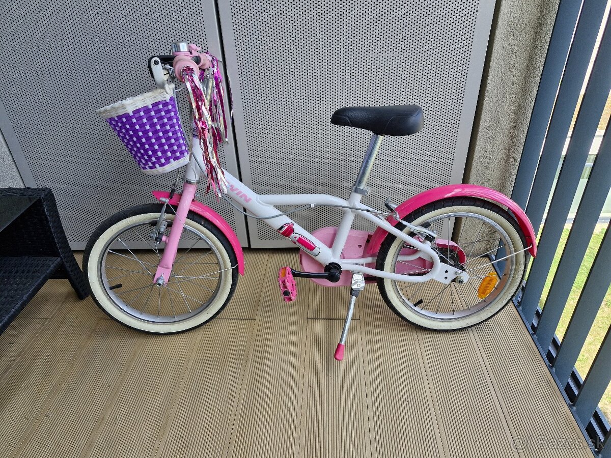 Dievčenský bicykel - Btwin Docto Girl 500