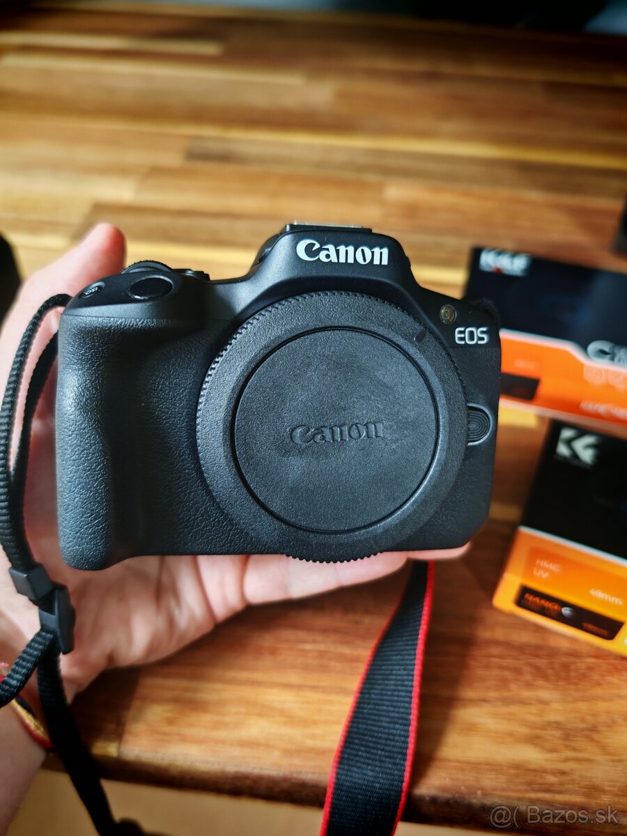 Predám Canon EOS R50 + RF-S 18-45mm a filtre