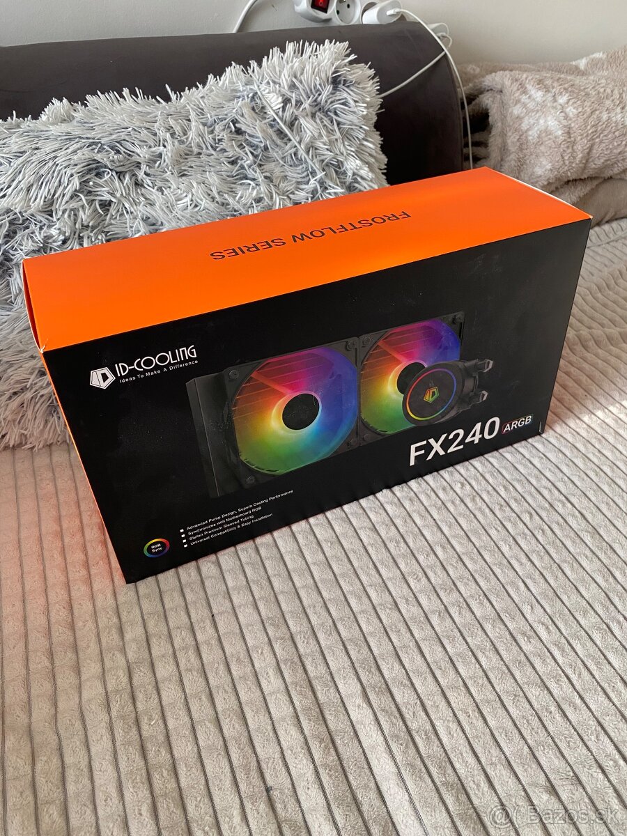❄️ Vodné chladenie – ID-COOLING FX240 ARGB