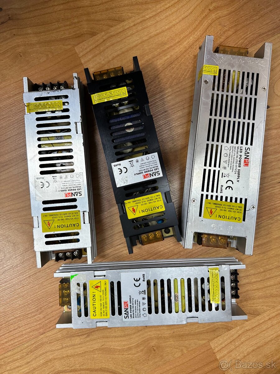 SANPU LED Power Supply – napájací zdroj pre LED pásy 4 ks