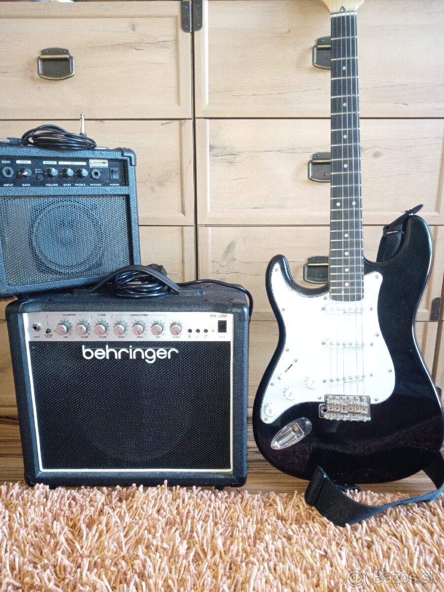 Elektrická gitara+kombá