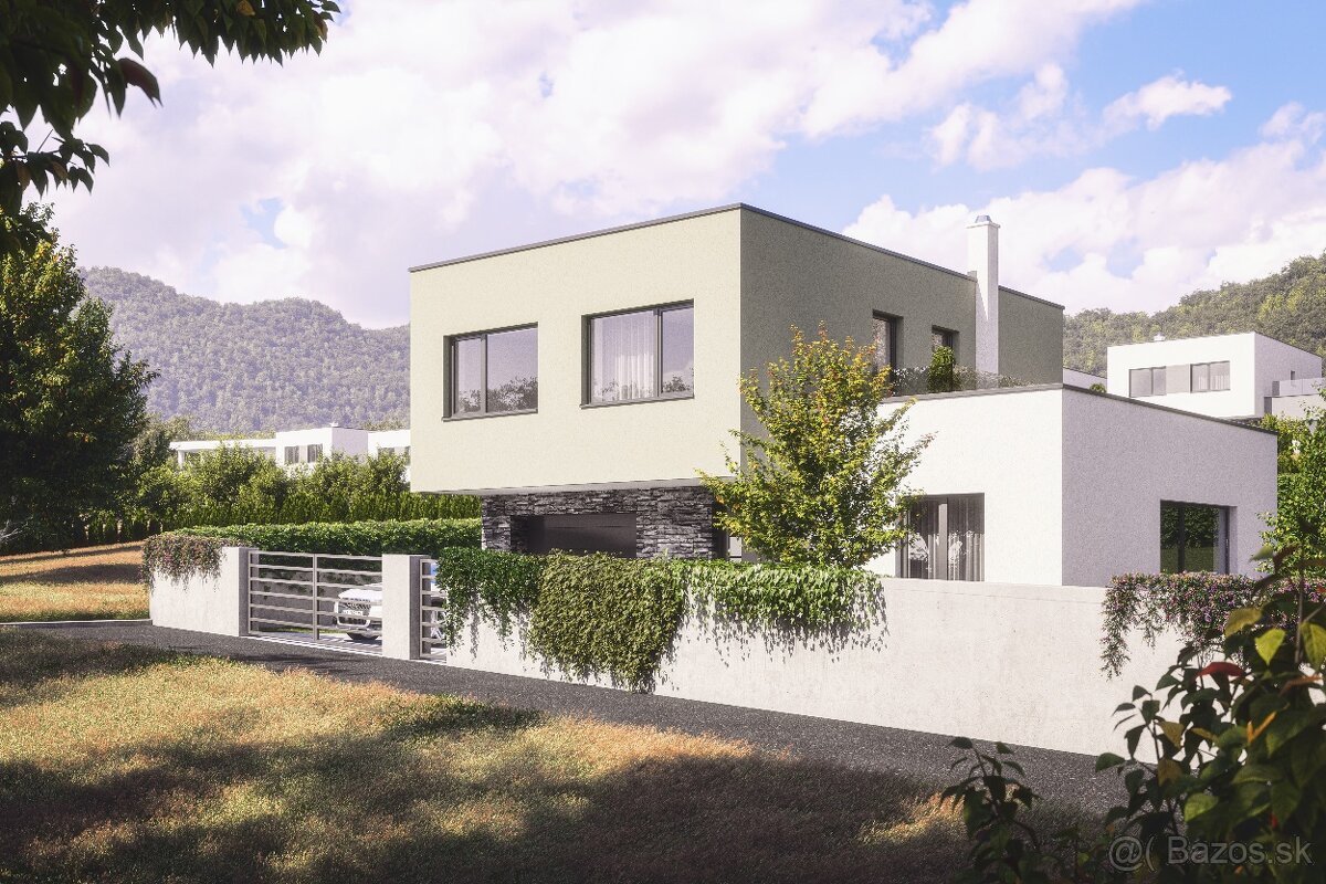 Moderná novostavba - bungalov, hrubá stavba