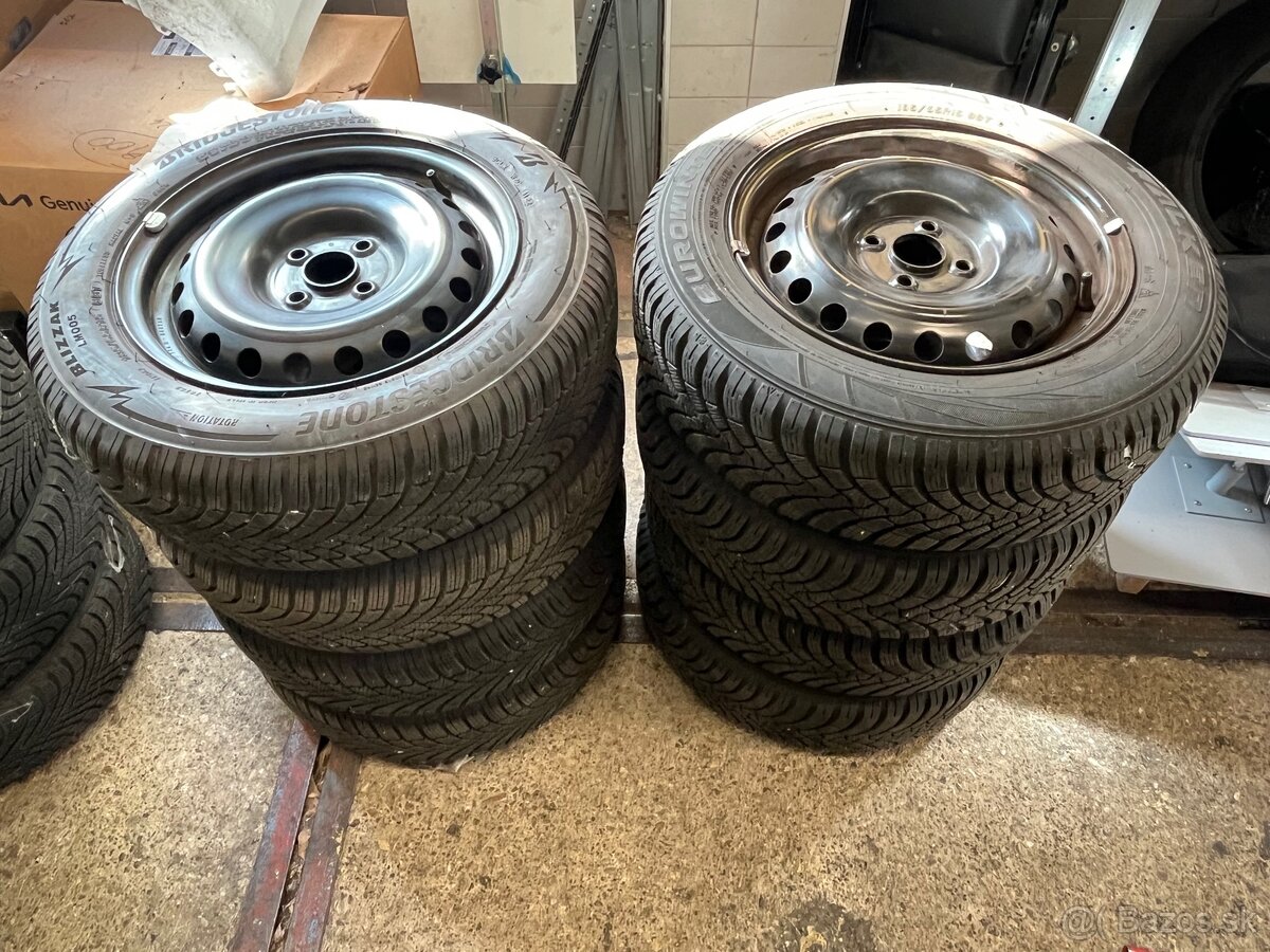Zimné na diskoch 185/65 r15 KIA / HYUNDAI