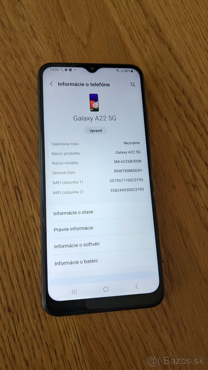 Samsung Galaxy A22 5G 4GB/64GB Dual SIM